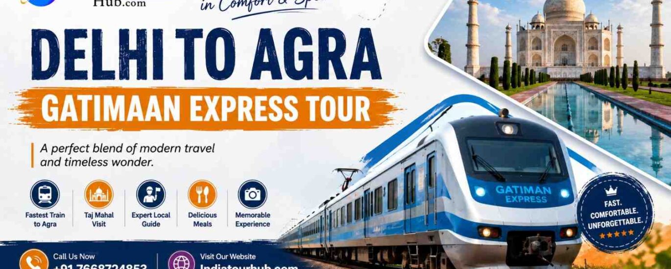 Delhi to Agra Gatimaan Express tour