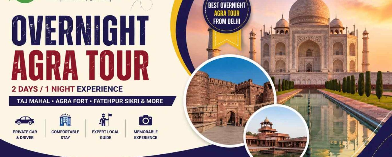 overnight Agra tour